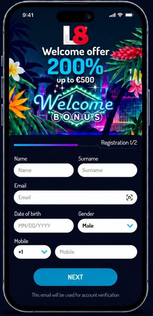 lucky8 connexion
