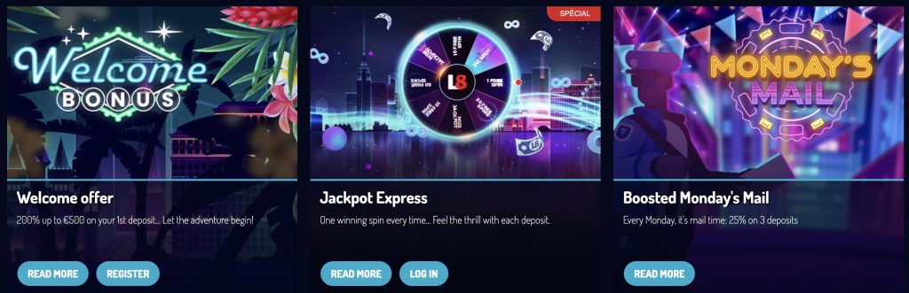 lucky8 bonus